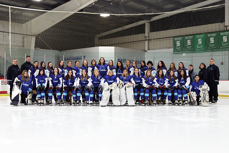 Girls Ice Hockey Team photo