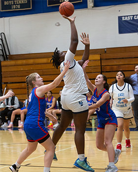 Girls basketball game